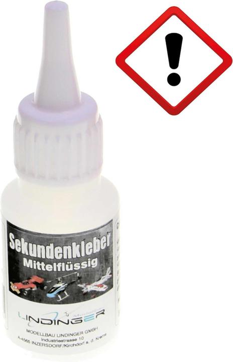 Produktbild Modellbau Lindinger sekundenkleber mittelflüssig 20g (20 g)