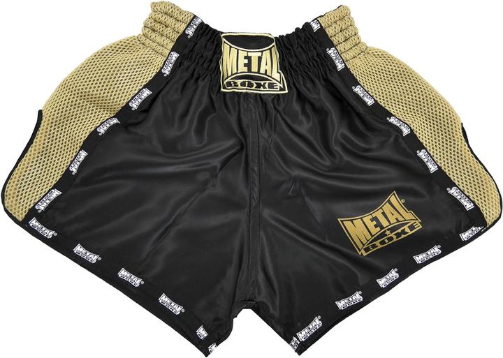 Produktbild MetalBoxe Short Thai/Kick Extrem Noir Gold (XL)