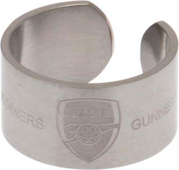Arsenal FC Armreif Ring Edelstahl (100% synthetisches Material)