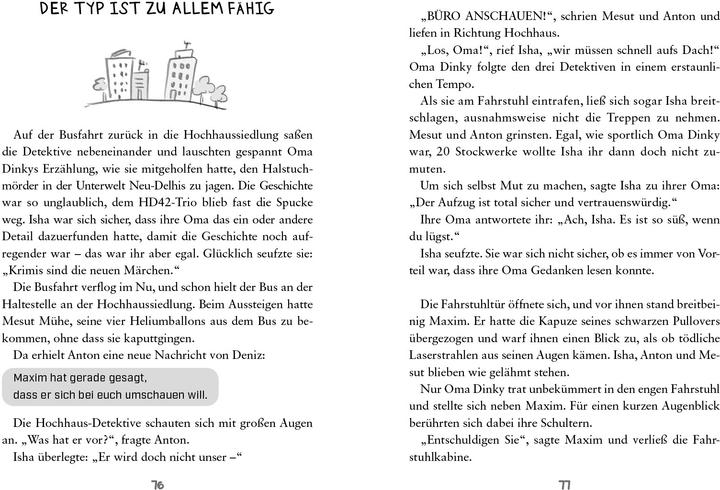 Produktbild Die Hochhaus-Detektive Bd02 - Achtung, Handyfalle! (Deutsch, Elli Bruder, Johanna Lindemann, 2023)