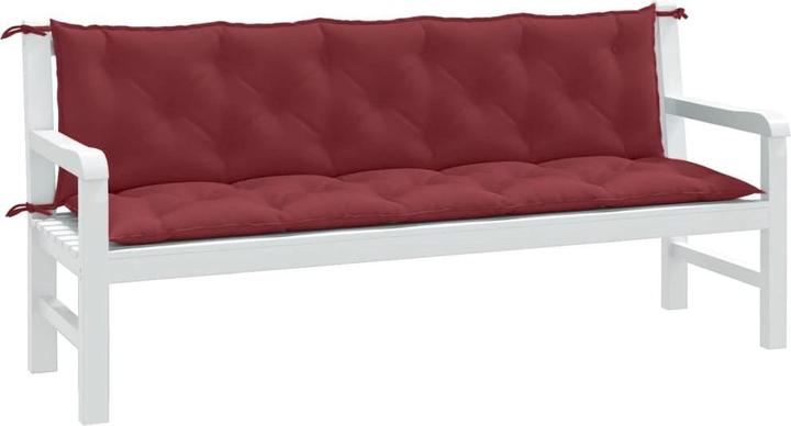 Immagine prodotto VidaXL Cuscini per panca da giardino 2 pezzi in tessuto (180 x 50 x 7 cm)