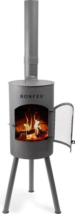 Bonfeu BonGiano SP garden fireplace black