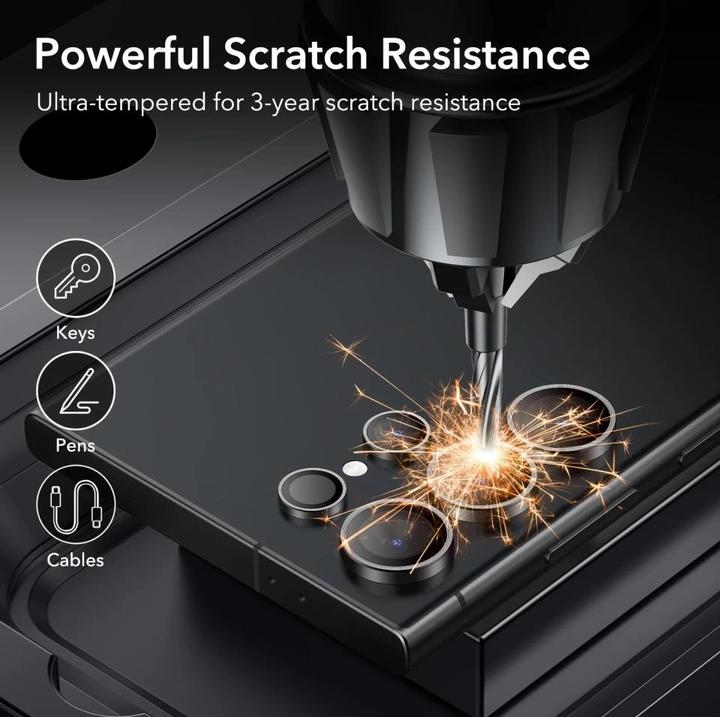 Image du produit Screenguard Protection de l'appareil photo Samsung Galaxy S24 Ultra Lens Protector (1 pièce(s), Samsung Galaxy S21)