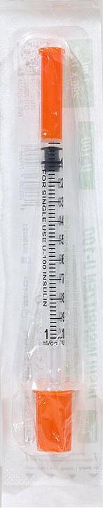 Produktbild Teqler Insulinspritzen U100 0,33x13mm (Insulinspritze)