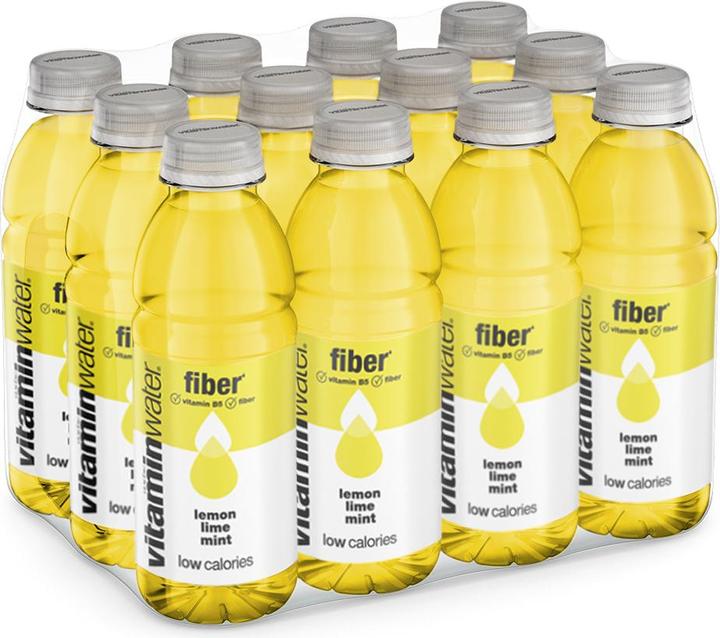 Actual product image Glacéau vitaminwater Fibre (Lemon-Lime-Mint, 12 x)