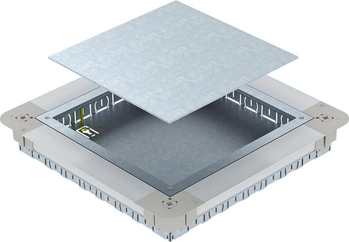 Actual product image OBO Bettermann OBO UGD55 250-3 9R Underfloor junction box for GES9/55UV
