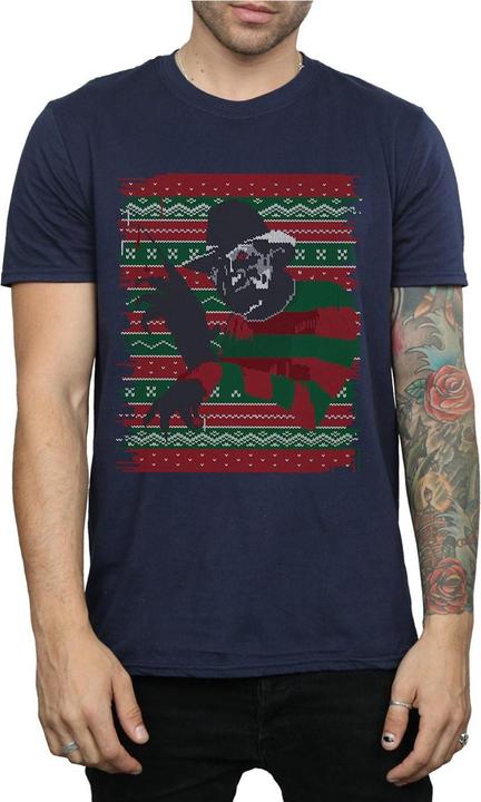 Immagine prodotto Absolute Cult Christmas Fair Isle Maglietta Uomo (XL)