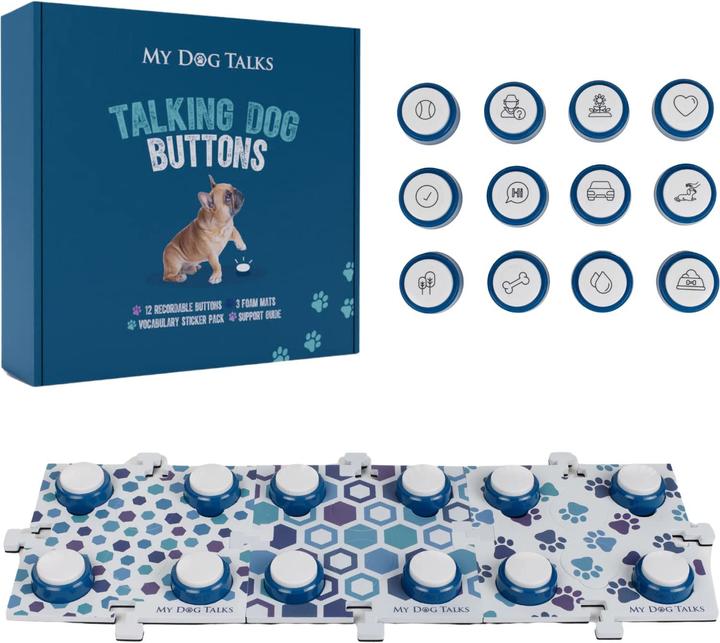 Actual product image My Dog Talks Training buttons