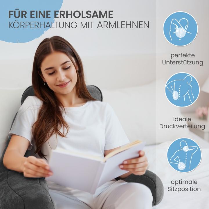 Produktbild Aktivshop Rückenkissen (50 x 90 x 67 cm, 40 x 76 x 46 cm)