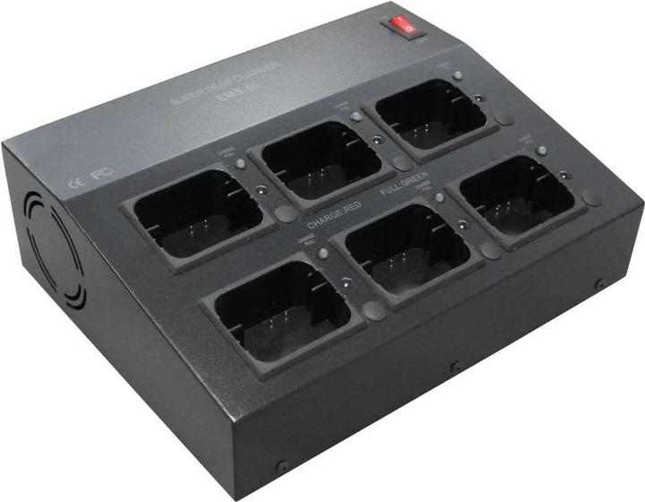 Actual product image XCell Profile charger for crane control batteries for up to 6 batteries simultaneously suitable for Autec