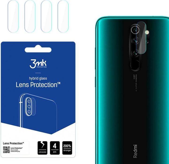 Image du produit 3MK Verre de protection de la caméra, verre de la caméra (1 pièce(s), Xiaomi Redmi Note 8 Pro)