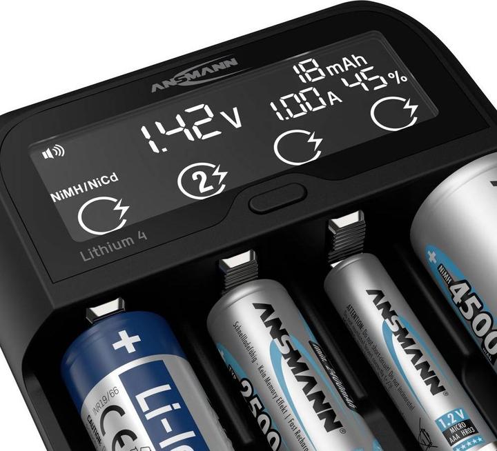 Actual product image Ansmann Charger incl. 8 Digital NiMH Battery Mignon 2650mAh (AA, 2650 mAh, Battery + charger)