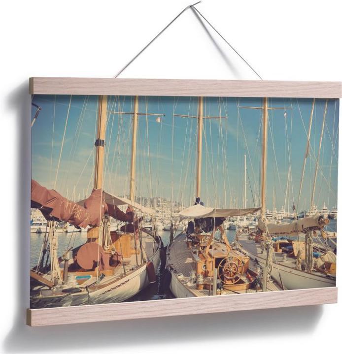 Immagine prodotto Trenddeko Navi a vela nel porto (90 x 60 cm)