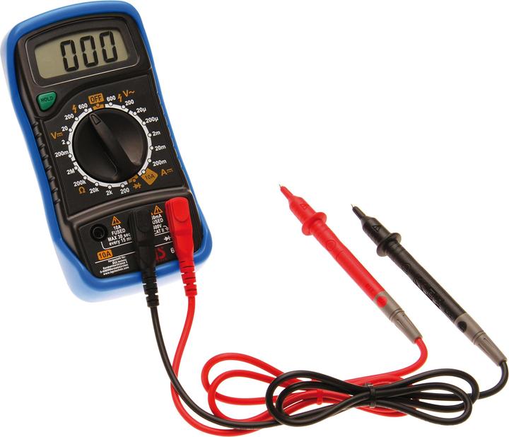 Actual product image BGS Digital Multimeter 3 1/2-digit (CAT II)
