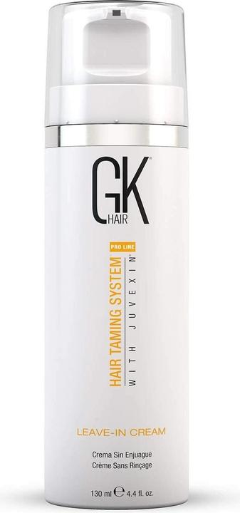 Actual product image Gk Hair Global Keratin Leave In Conditioner Cream 4.4 Fl Oz 130ml Conditioning Detangler Hydrating Smoothing (130 ml)