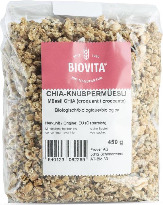 Image du produit Biovita Muesli croustillant au chia 450 g (450 g)