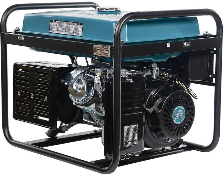Image du produit Könner & Söhnen GÉNÉRATEUR BENZINGE 5,0kW 230/400V DÉMARRAGE ÉLECTRIQUE AVR VST KS7000E-1/3 (5000 W, 1.10 l)