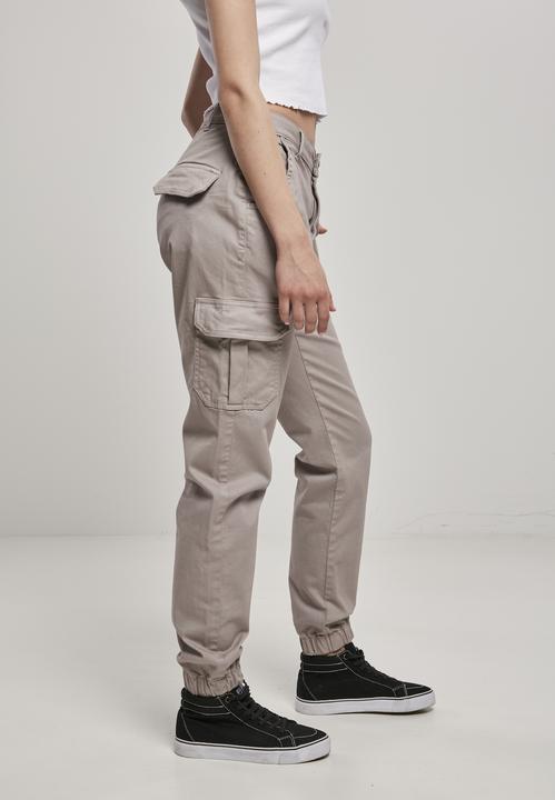 Actual product image Urban Classics Ladies High Waist Cargo Pants (32)