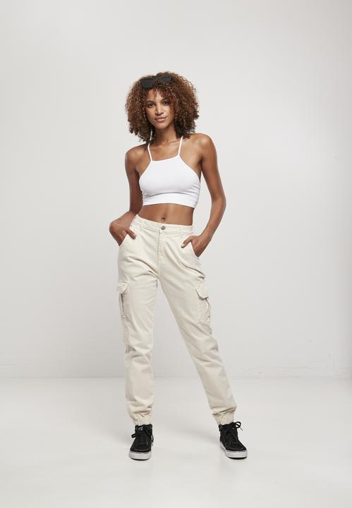 Actual product image Urban Classics Ladies High Waist Cargo Pants (30)