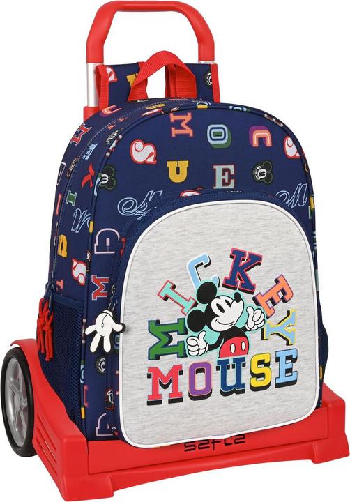 Produktbild Mickey Mouse Club House Schulrucksack mit Rädern Mickey Mouse Clubhouse Only one Marineblau (33 x 42 x 14 cm) (14 l)