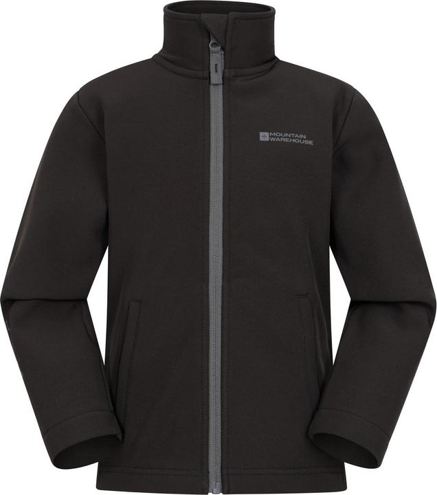 Actual product image Mountain Warehouse Childrens/Kids Grasmere Soft Shell Jacket (116)