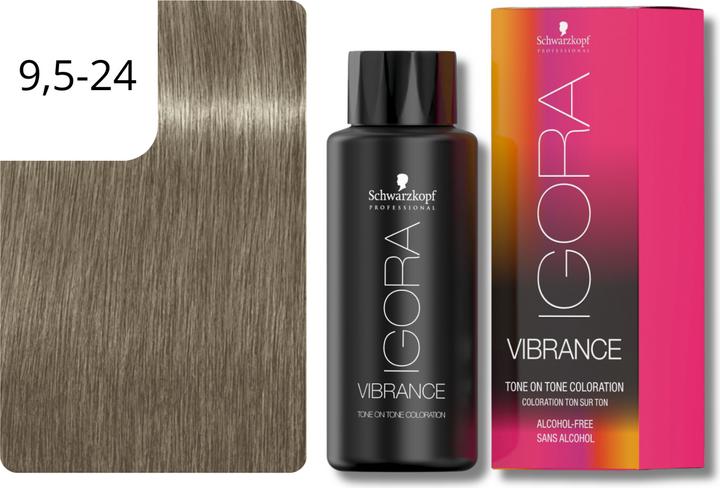 Immagine prodotto Schwarzkopf Professional IGORA VIBRANCE Tone On Tone Coloration (9,5-24 Toner beige cenere)