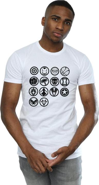 Image du produit Mens Avengers Infinity War Icons Assemble T-Shirt (L)