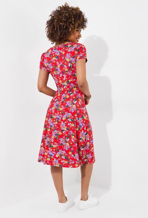 Produktbild Joe Browns Vintage Floral Print Jersey Knee-Length Dress (18)