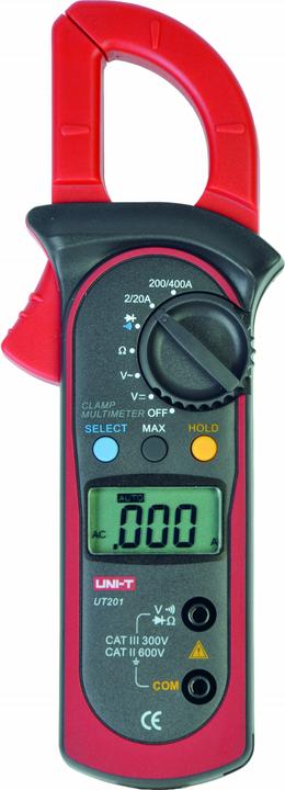 Image du produit Uni-T Miernik uniwersalny UT-201 (MIE0067) (CAT II 600V)