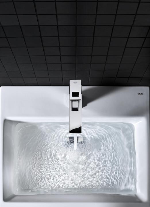 Actual product image Grohe Eurocube single lever basin mixer M-Size