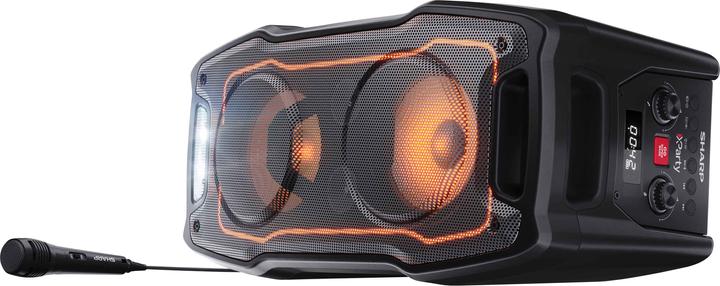 Actual product image Sharp PS-931 Party speaker (13 h, Electrical connection, Rechargeable battery operated)