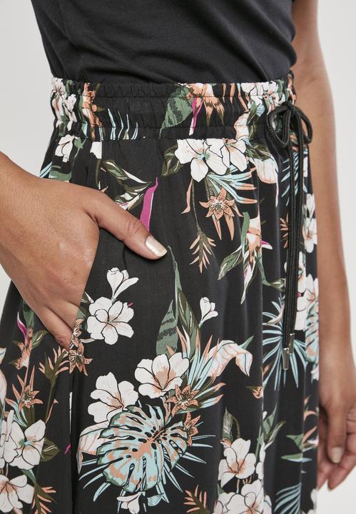 Produktbild Urban Classics Ladies Viscose Midi Skirt (4XL)