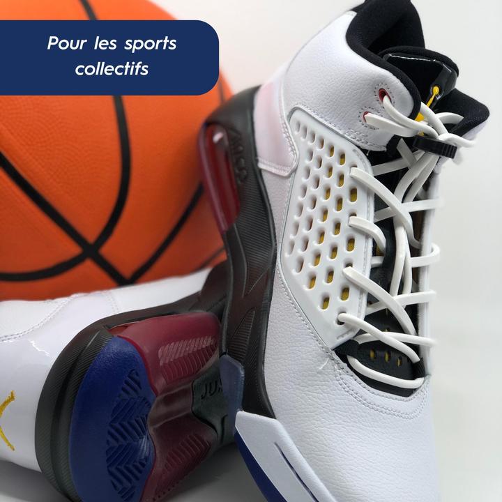 Image du produit Gorilla Lacets élastiques en silicone pour les sports d'équipe (12.30 cm)