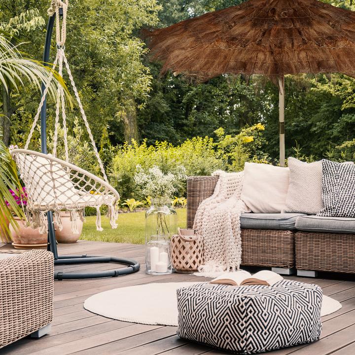 Produktbild Relaxdays Hawaii Sonnenschirm (2.15 m)