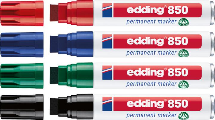 Energie-Label Edding Permanent Marker 850 (Rot, 15 mm, 1 x)