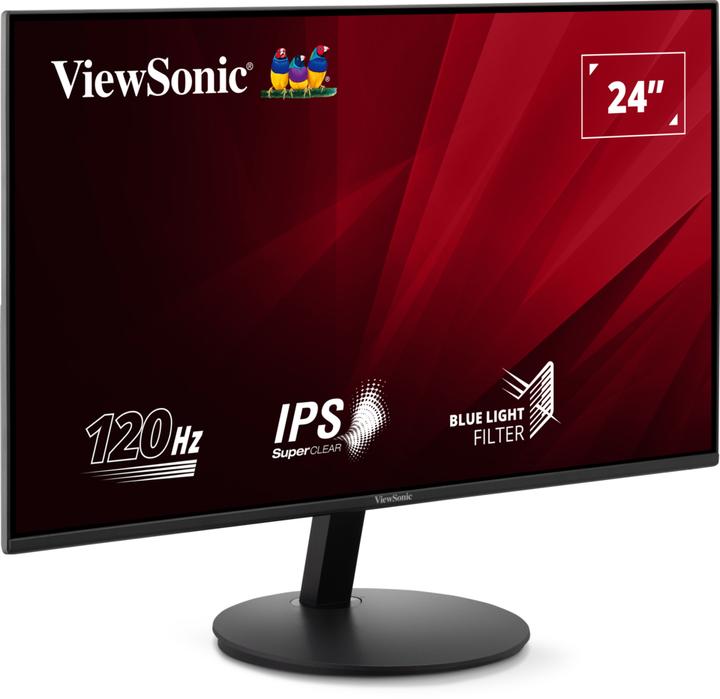 Image du produit Viewsonic 24" Full HD Monitor w/Fast 1ms Response (1920 x 1080 pixels, 24")