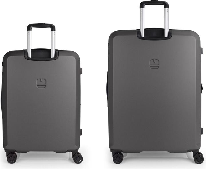 Actual product image Gabol Montreal 4-wheel suitcase set, 2-piece with expansion fold (181 l, XL (from 140l))