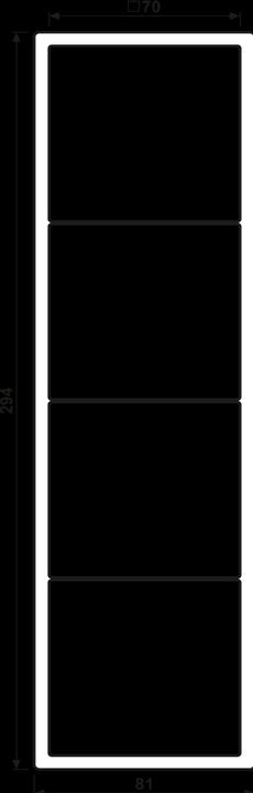 Image du produit JUNG Cadre de montage 4f go glz LS / LS 990 GO2984