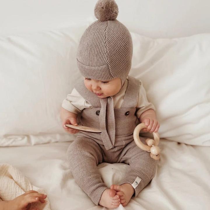 Actual product image Saga Copenhagen Merino Overalls Delpa - Shell (86)