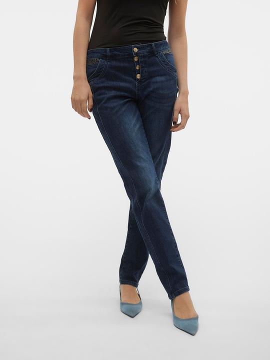 Actual product image Vero Moda VMMINE Mid Rise Gerade geschnitten Jeans Straight-Fit (32)