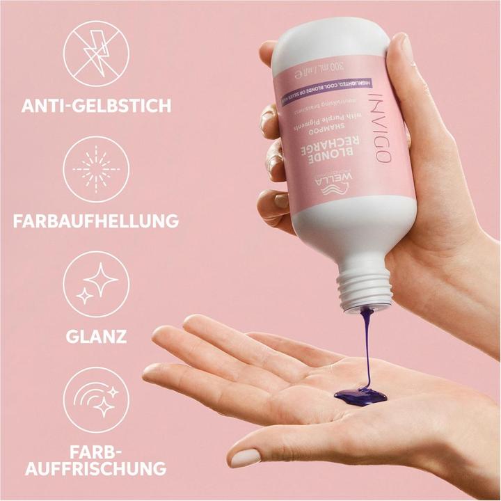 Immagine prodotto Wella Ricarica bionda Invigo (300 ml, Shampoo antigiallo)