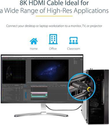 Produktbild StarTech HDMM21V3M HDMI-Kabel HDMI Typ A (Standard) (3 m, HDMI)