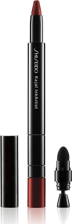 Actual product image Shiseido Kajal InkArtist (Azuki Red)