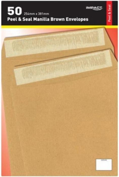 Produktbild Impact Umschläge 50erPack (381 x 254 mm, 50 x)