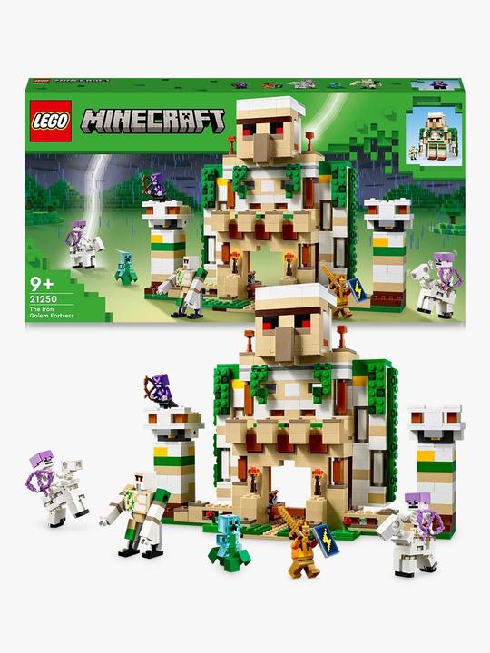 Produktbild LEGO Die Eisengolem-Festung (21250, LEGO Minecraft)
