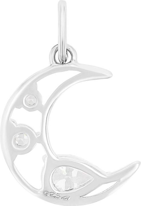 Produktbild Amor Anhänger für Damen, 925 Sterling Silber, Zirkonia synth. | Mond (Silber 925)