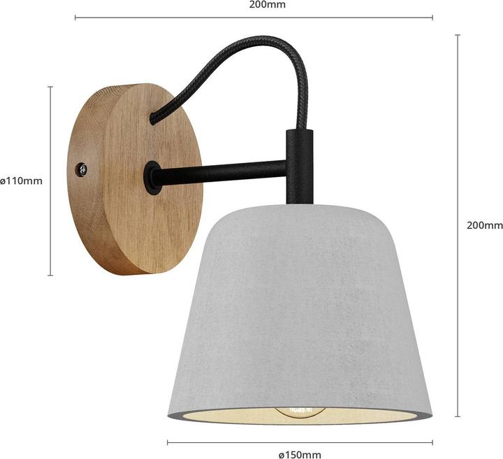Actual product image Lucande Kalinda (E14)