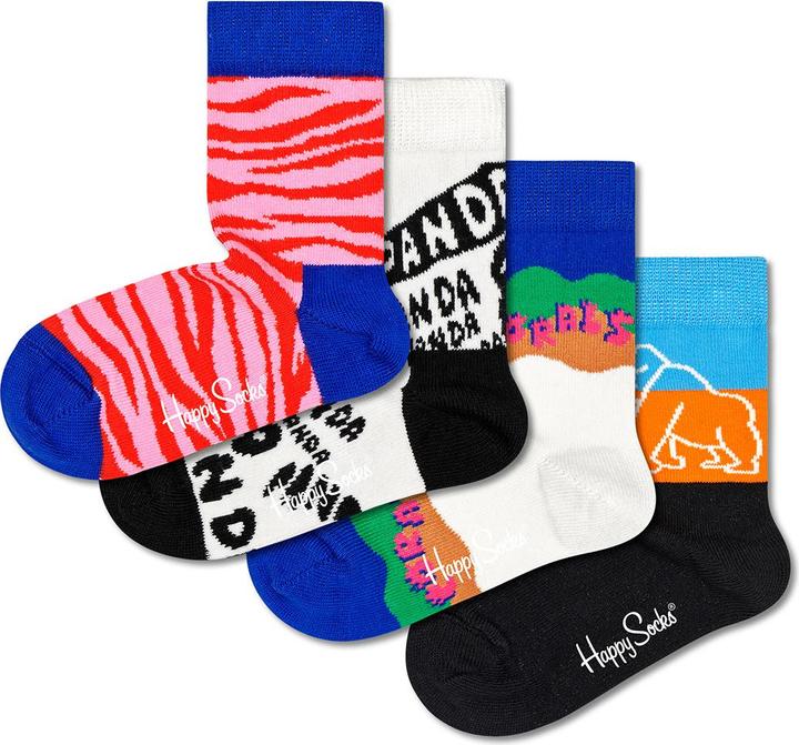 Image du produit Happy Socks Set cadeau WWF Kids (paquet de 4, 24 - 26)