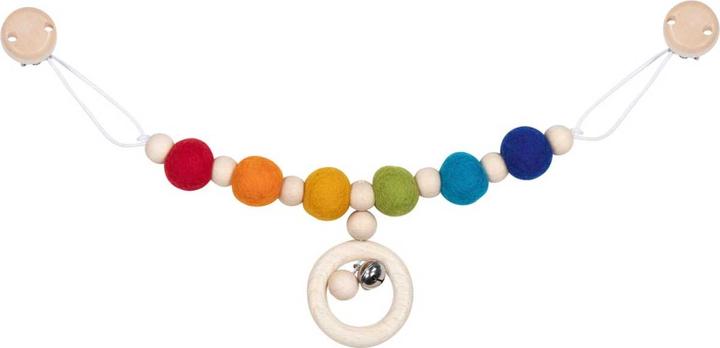 Actual product image Goki Pram chain rainbow