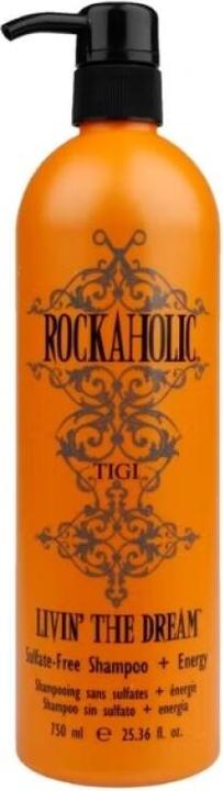 Actual product image Tigi Rockaholic Livin The Dream Shampoo 750ml (750 ml, Liquid shampoo)
